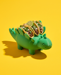 Porta Tacos Dinosaurio Estegosaurio — Taquero Kawaii para 3 Tacos — once once LAB