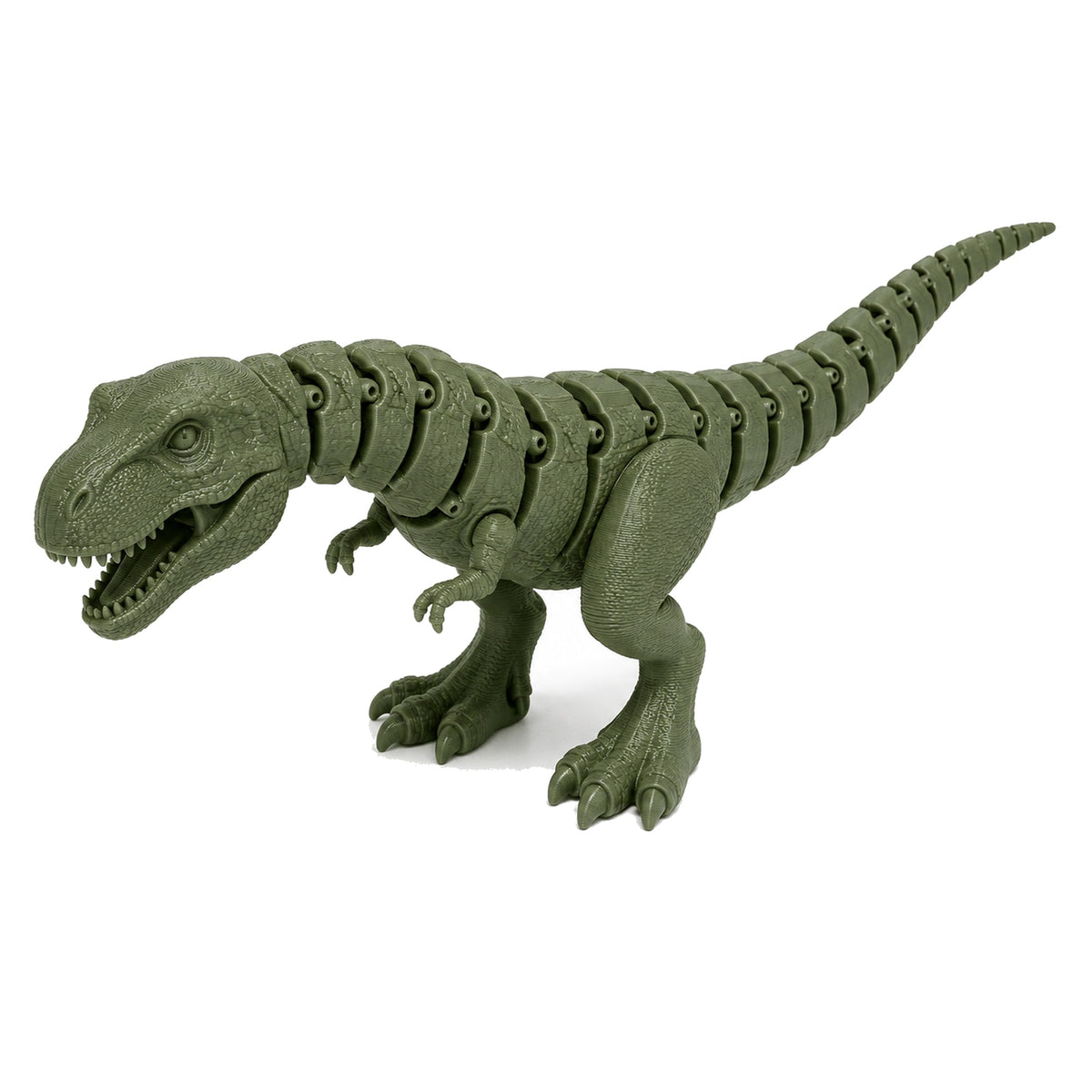 T-Rex Articulado Flexible 24 cm Antiestres Coleccionable — vista 1 | once once LAB
