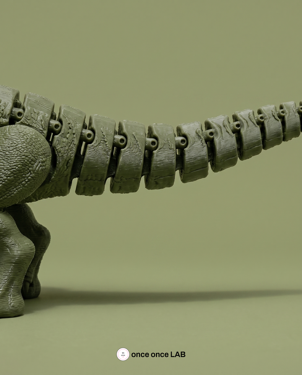 T-Rex Articulado Flexible 24 cm Antiestres Coleccionable — vista 4 | once once LAB