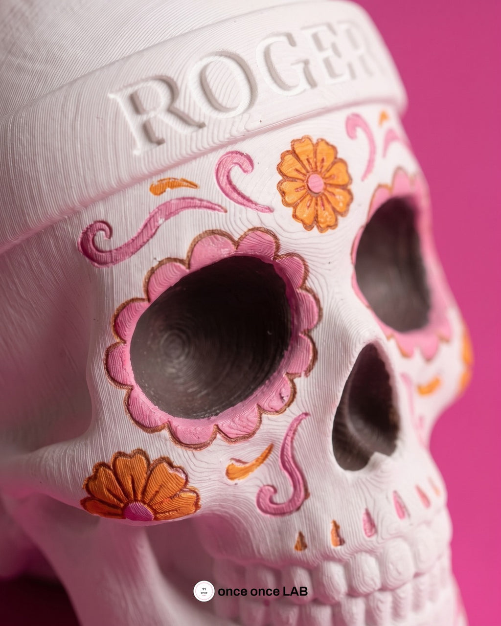 Calaverita con tu nombre — vista 3 | once once LAB