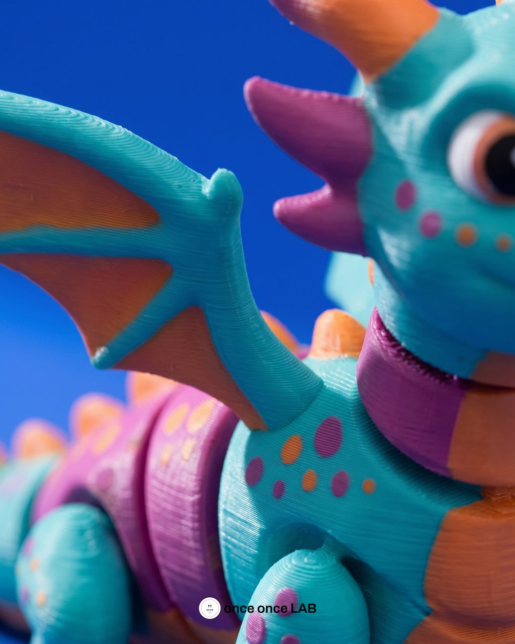 Alebrije articulado — vista 3 | once once LAB