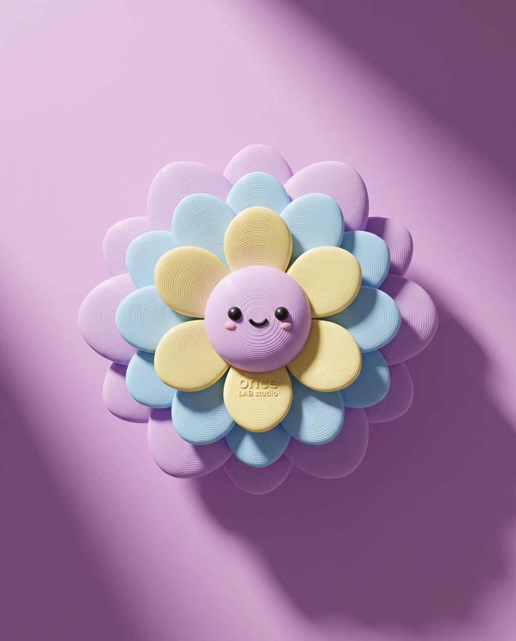 Fidget Flor que Florece — Antiestrés Kawaii de Escritorio — once once LAB