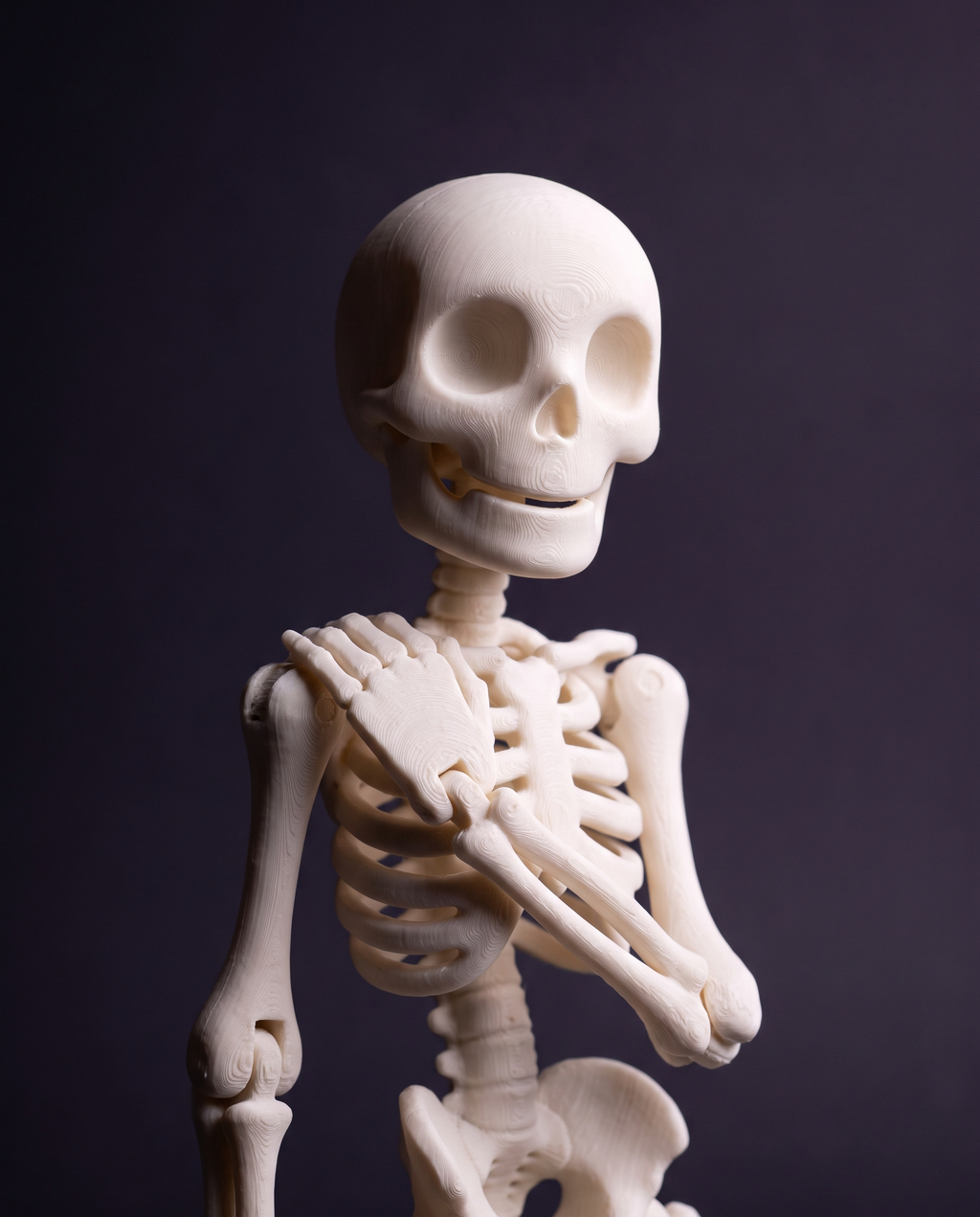 Esqueleto Articulado Bailarín — Fidget Coleccionable de Halloween — once once LAB