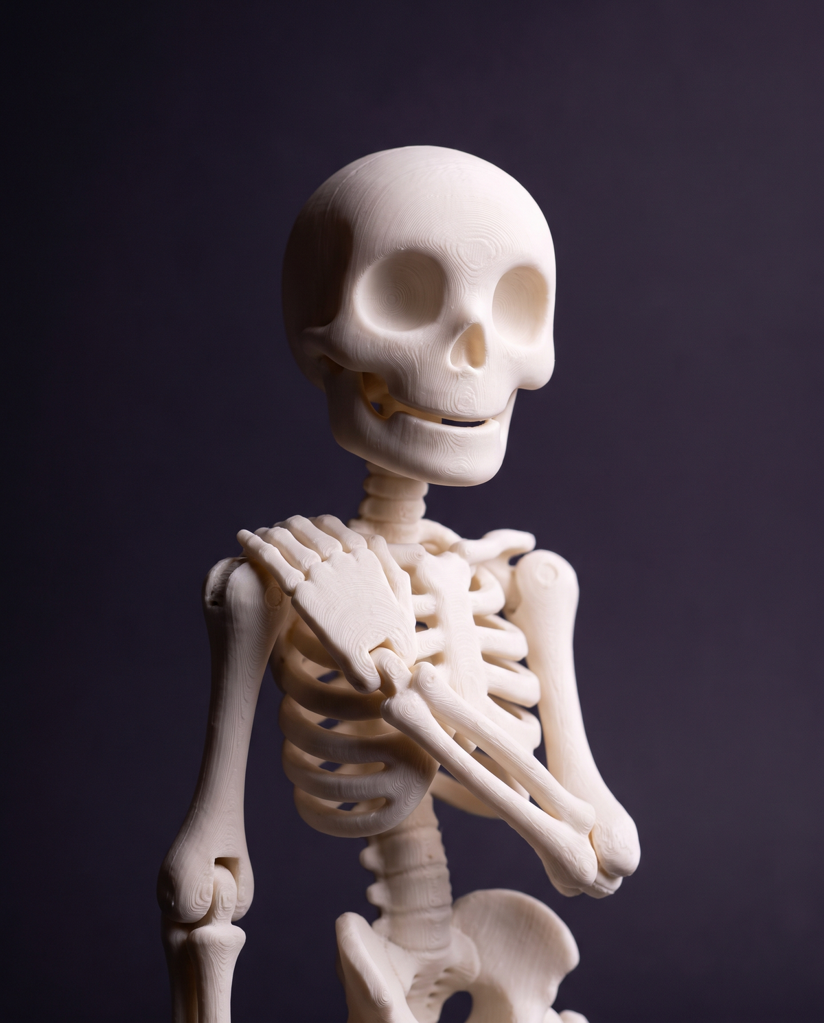Esqueleto Articulado Bailarín — Fidget Coleccionable de Halloween — once once LAB