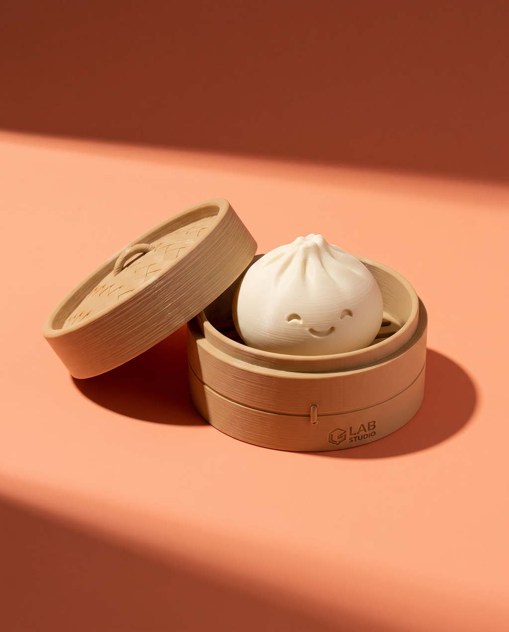 Fidget Dumpling Kawaii con Estuche Vaporera — Antiestrés de Escritorio — once once LAB
