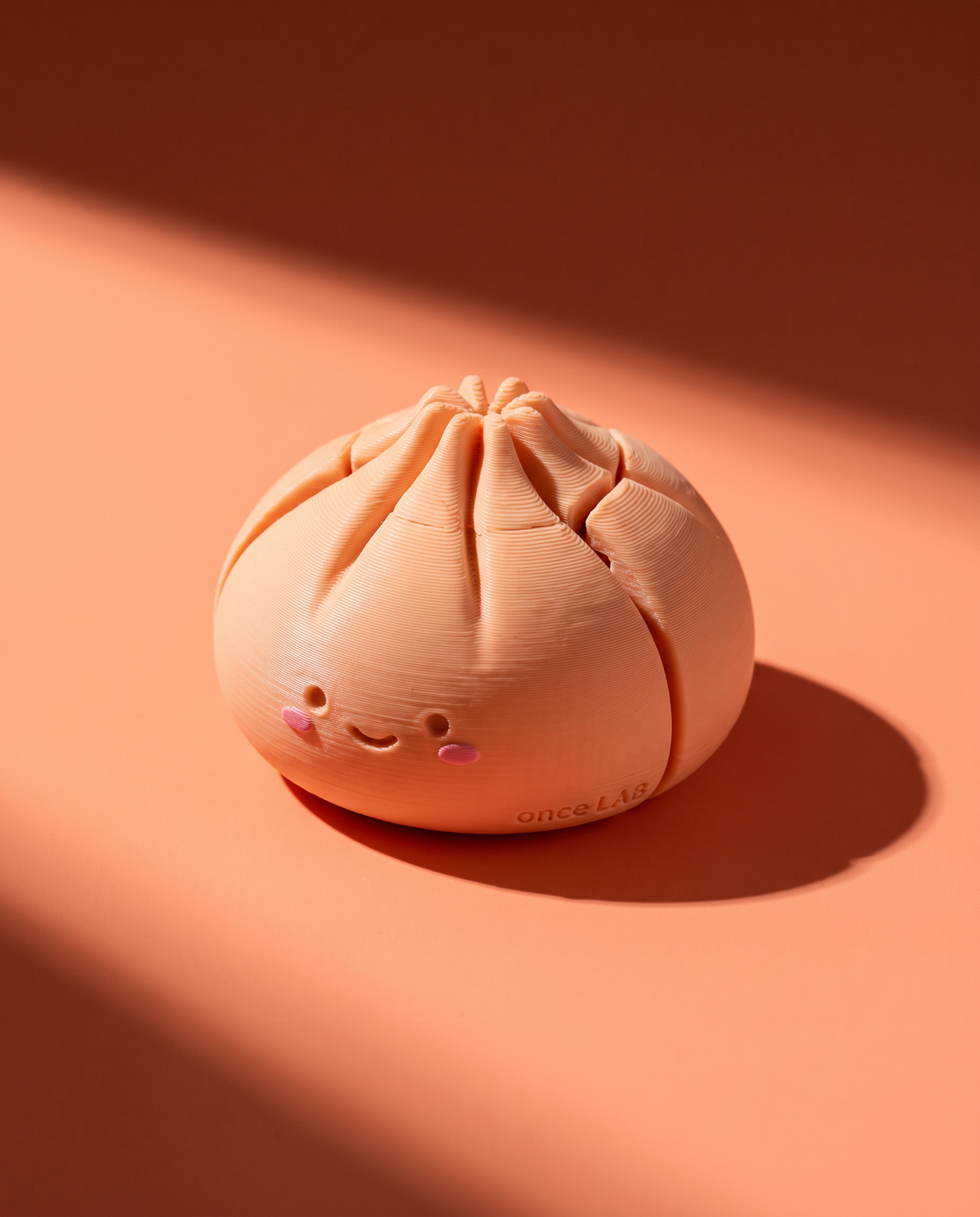 Fidget Dumpling Kawaii con Estuche Vaporera — Antiestrés de Escritorio — once once LAB