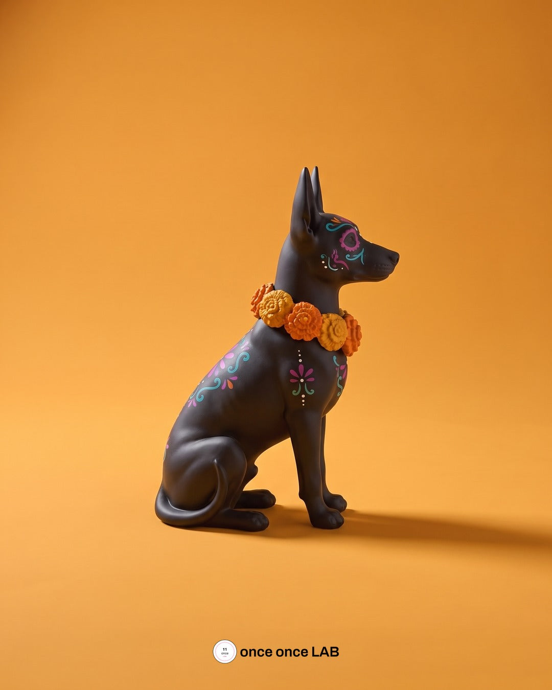Xoloitzcuintle Guía de Almas — Figura para Ofrenda de Día de Muertos — once once LAB