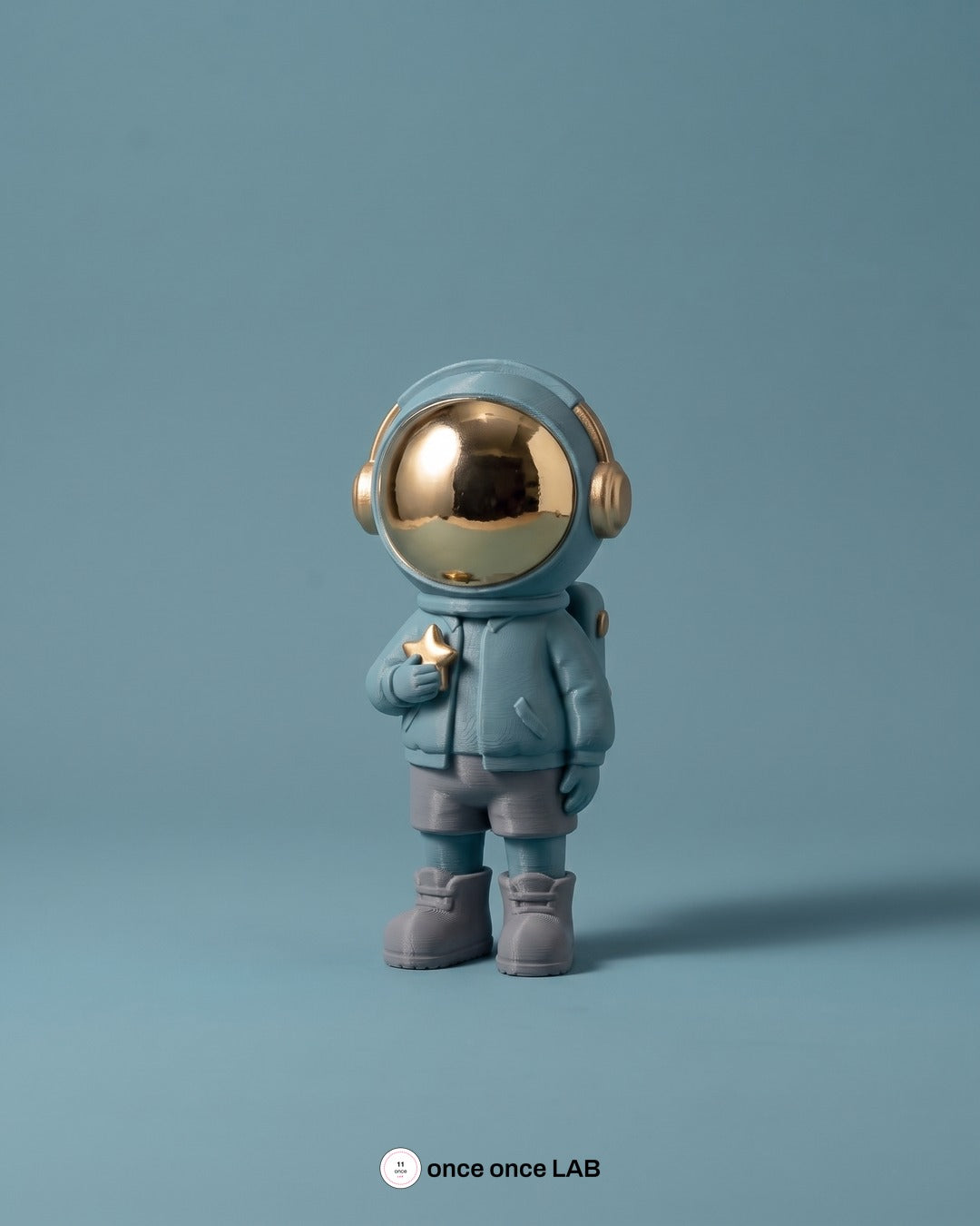 Astronauta Casco Dorado, otro ángulo