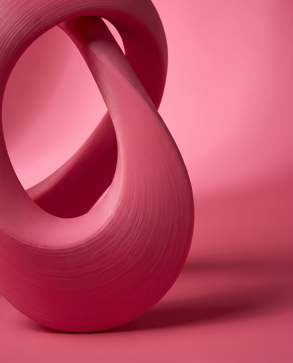 Escultura Abstracta Loop — Objeto de Diseño — vista 3 | once once LAB