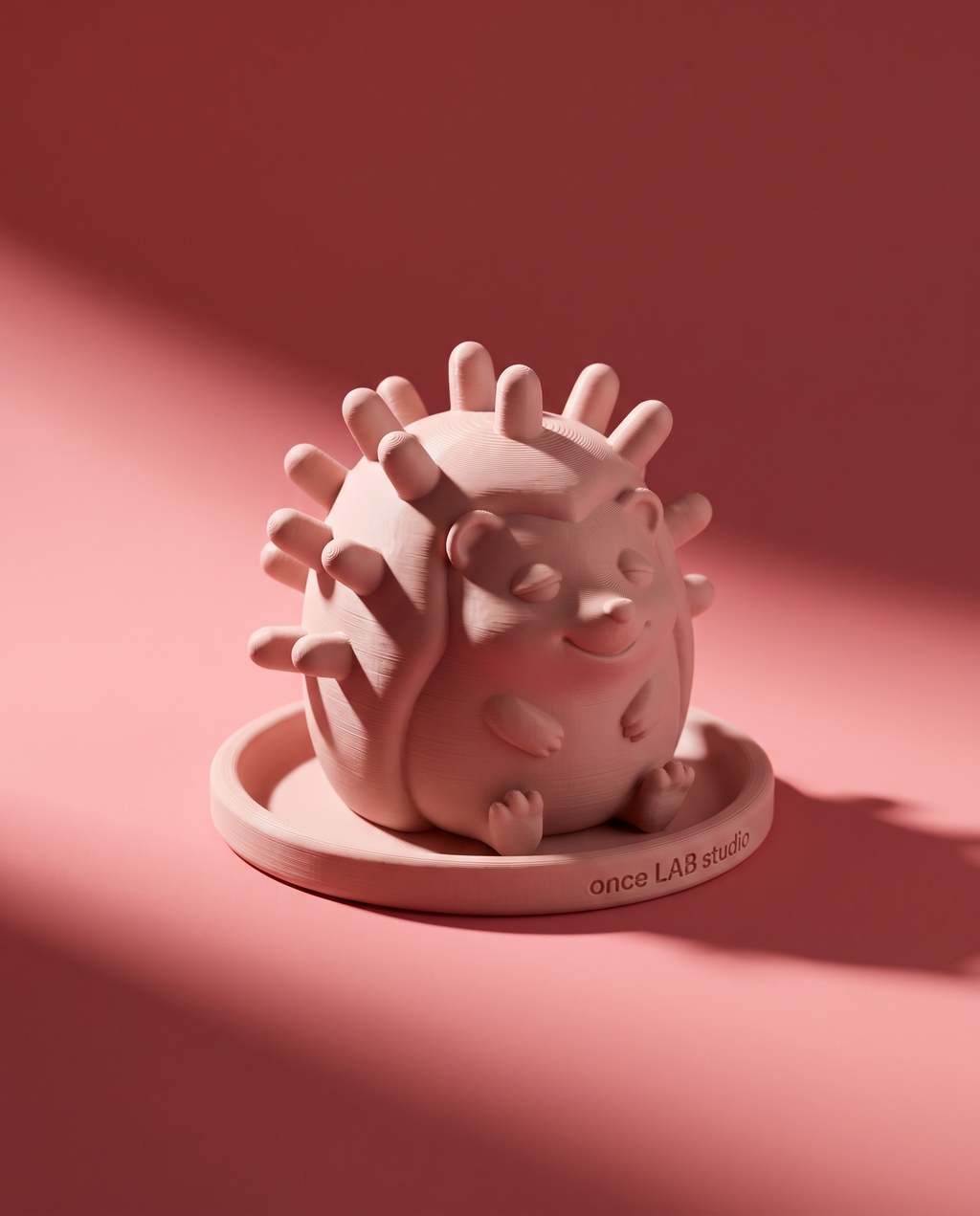Erizo Joyero Kawaii — Porta Anillos y Aretes con Charolita — once once LAB