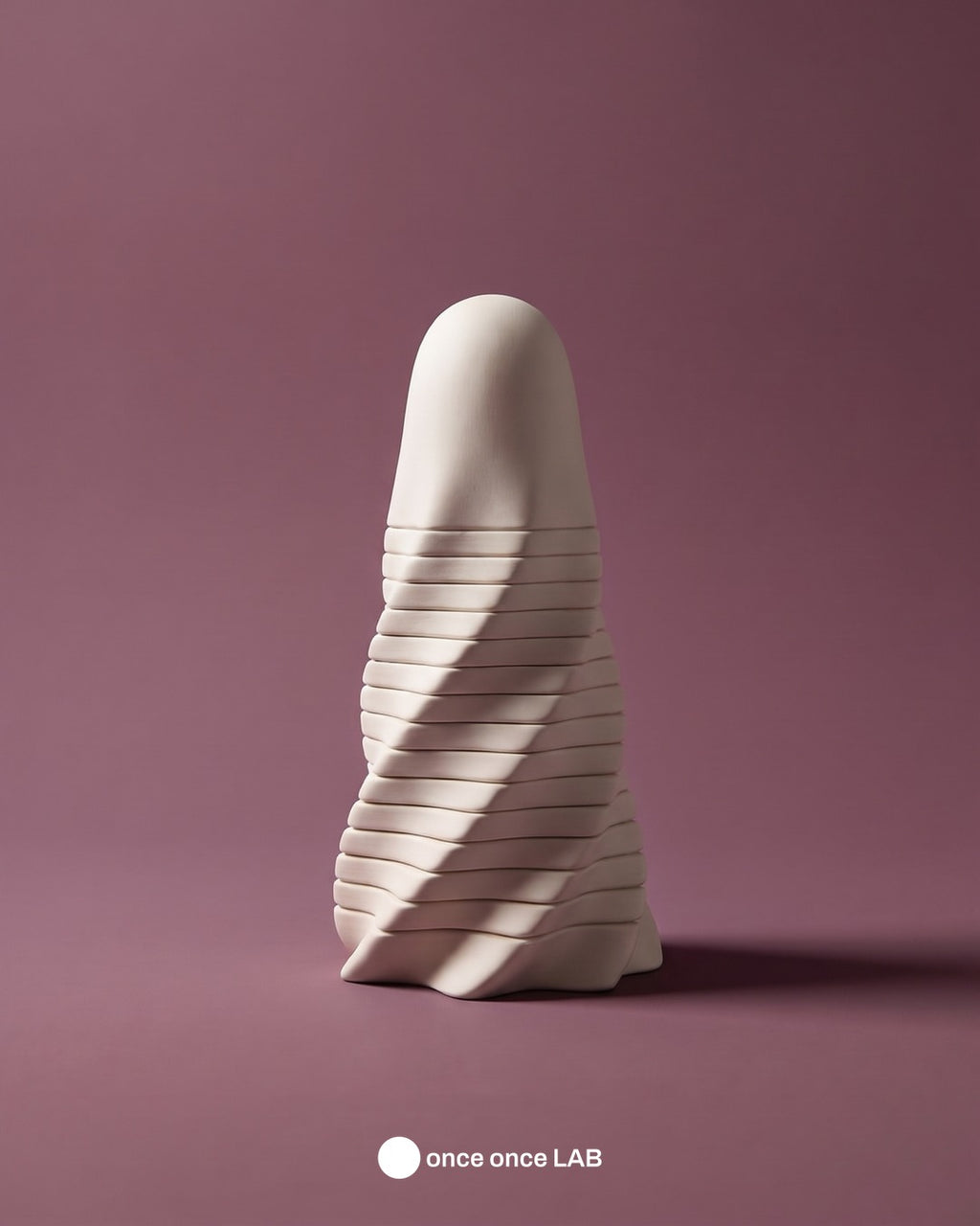 Fantasma Espiral — Figura Escultórica Decorativa de Halloween — once once LAB