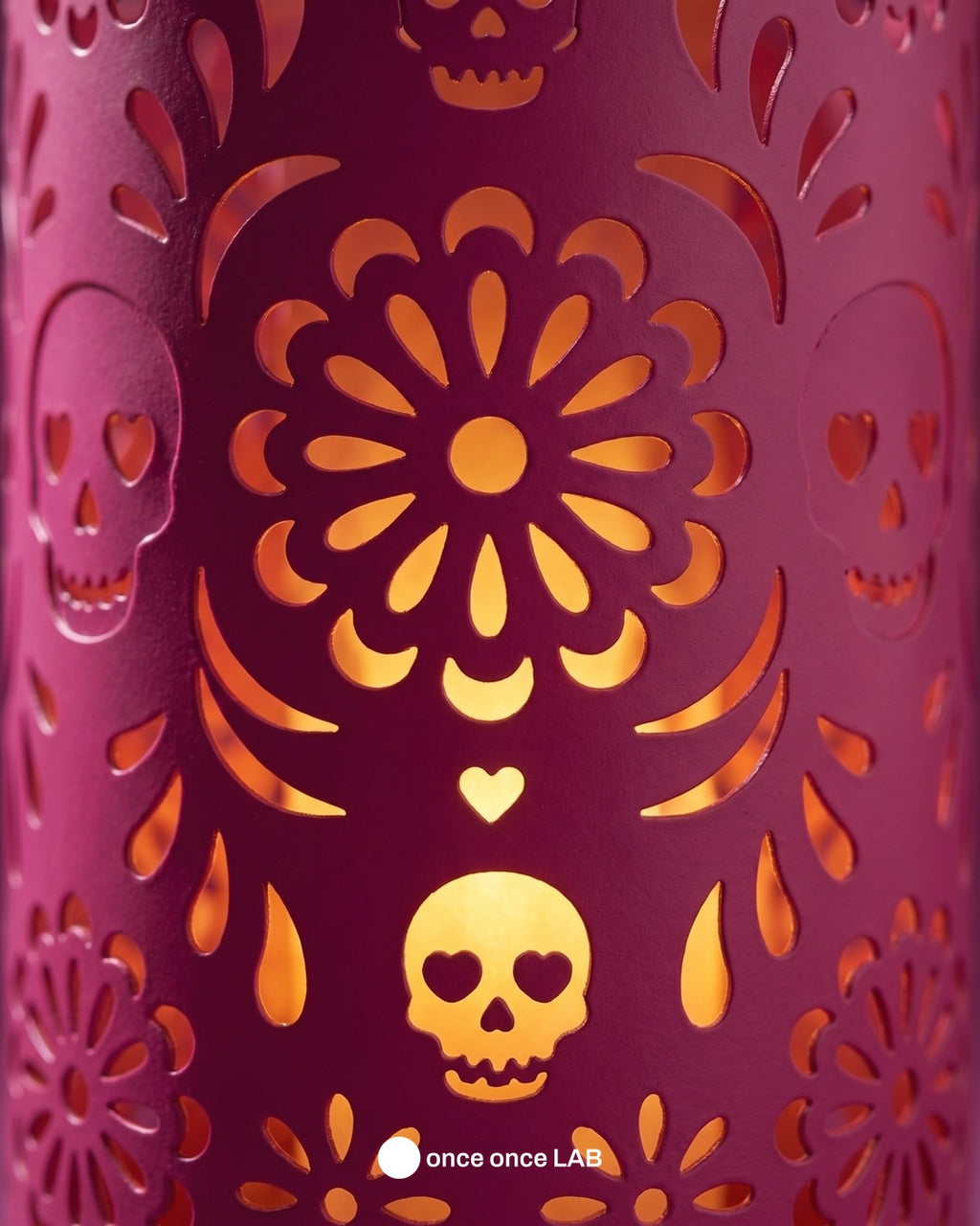 Farol de Papel Picado LED — Linterna para Ofrenda de Día de Muertos — once once LAB