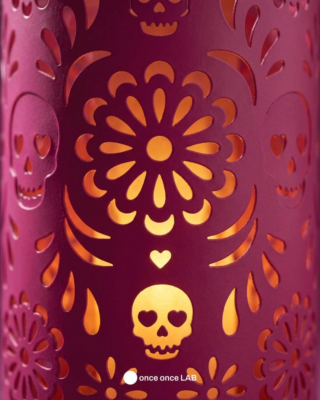 Farol de Papel Picado LED — Linterna para Ofrenda de Día de Muertos — once once LAB