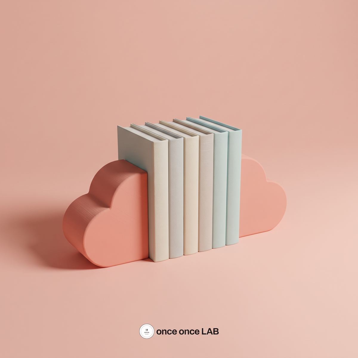 Sujetalibros Nube (Par) Personalizado con Nombre — otro ángulo | once once LAB